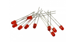 LED Ø 3mm rot ca. 10 Stück